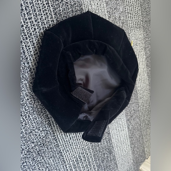 NEW Doctoral Graduation Cap Black Velvet 8-Sided with Gold Bullion Tassel - Picture 5 of 5